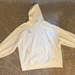 Vans White Hoodie